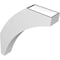 Ekena Millwork 4-in. W x 20-in. D x 24-in. H Thorton Architectural Grade PVC Knee Brace BRCP04X20X24THR - alternate 4